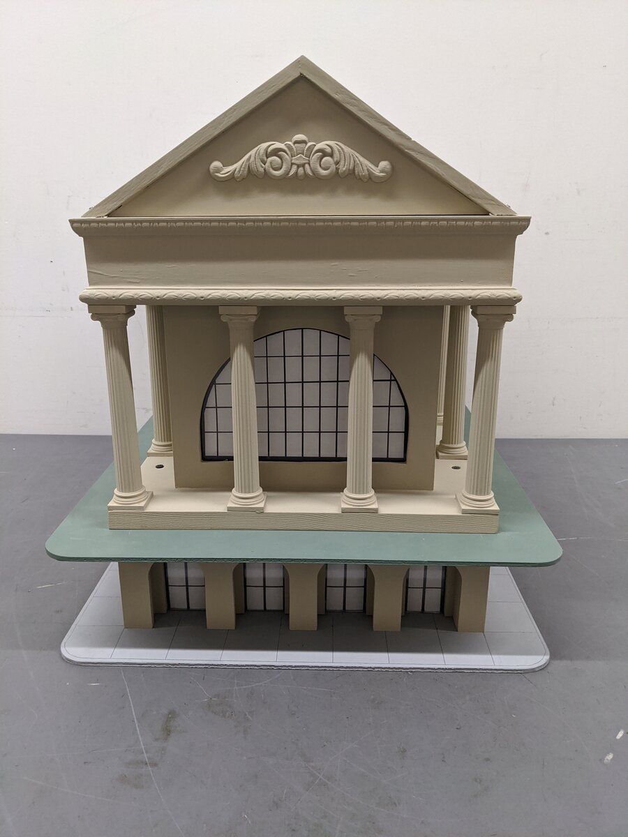 O Gauge Custom Two Story Building