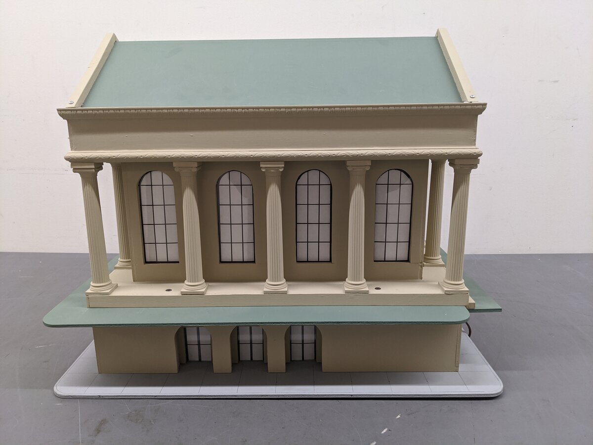 O Gauge Custom Two Story Building