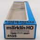 Marklin 4135 HO Scale Nichtroucher 3rd Class Passenger Car EX/Box