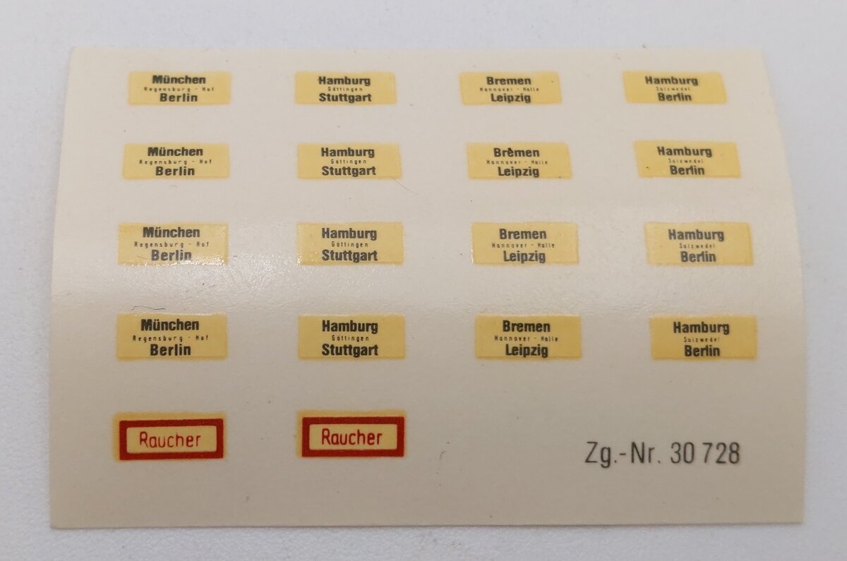 Marklin 4135 HO Scale Nichtroucher 3rd Class Passenger Car EX/Box
