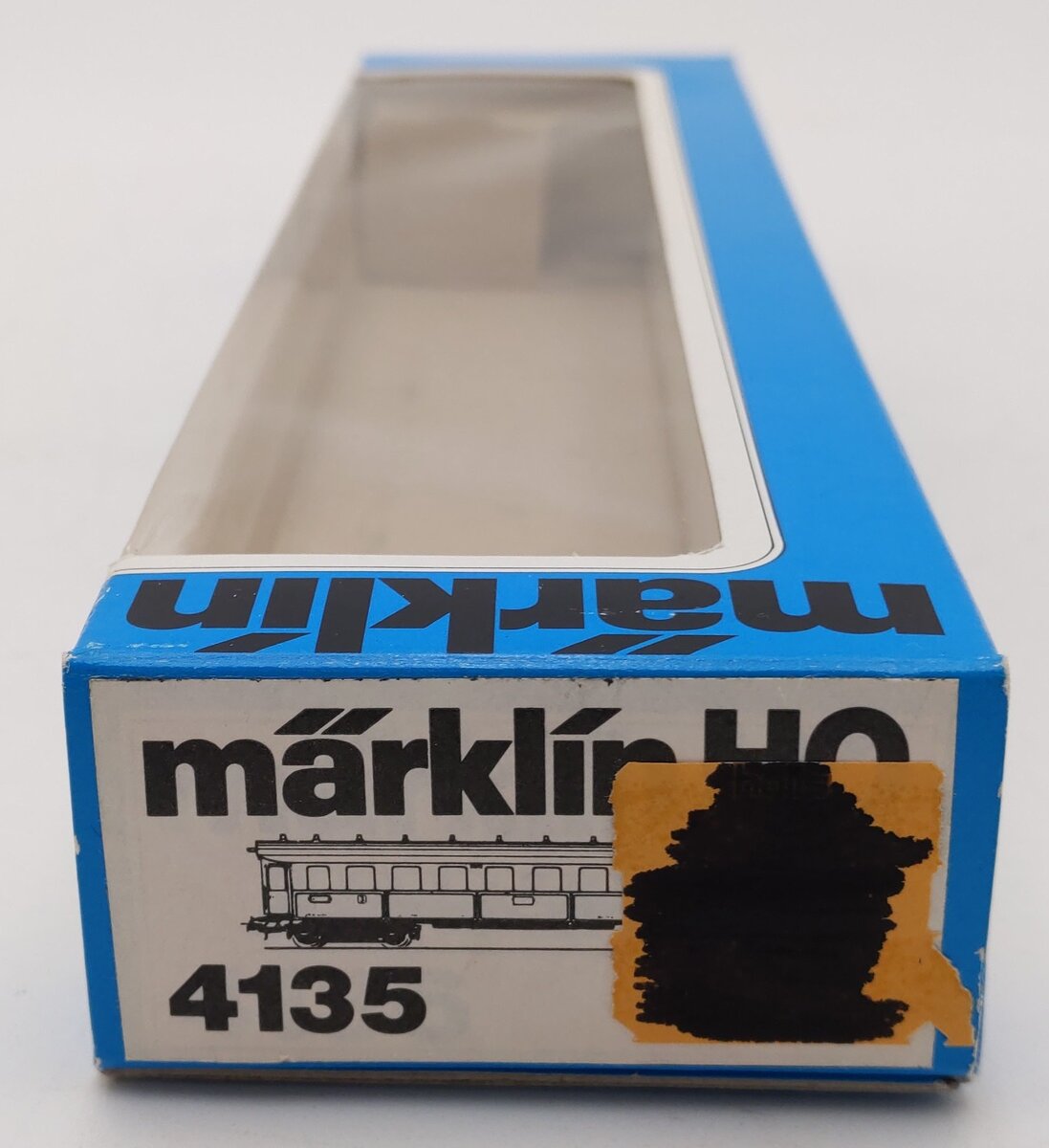 Marklin 4135 HO Scale Nichtroucher 3rd Class Passenger Car EX/Box