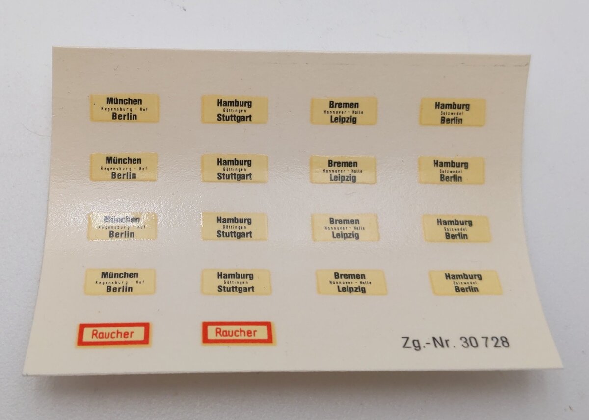 Marklin 4135 HO Scale Nichtroucher 3rd Class Passenger Car EX/Box