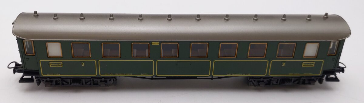 Marklin 4135 HO Scale Nichtroucher 3rd Class Passenger Car EX/Box
