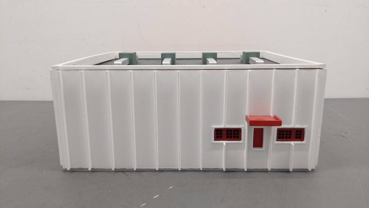 O Gauge Custom Warehouse Building