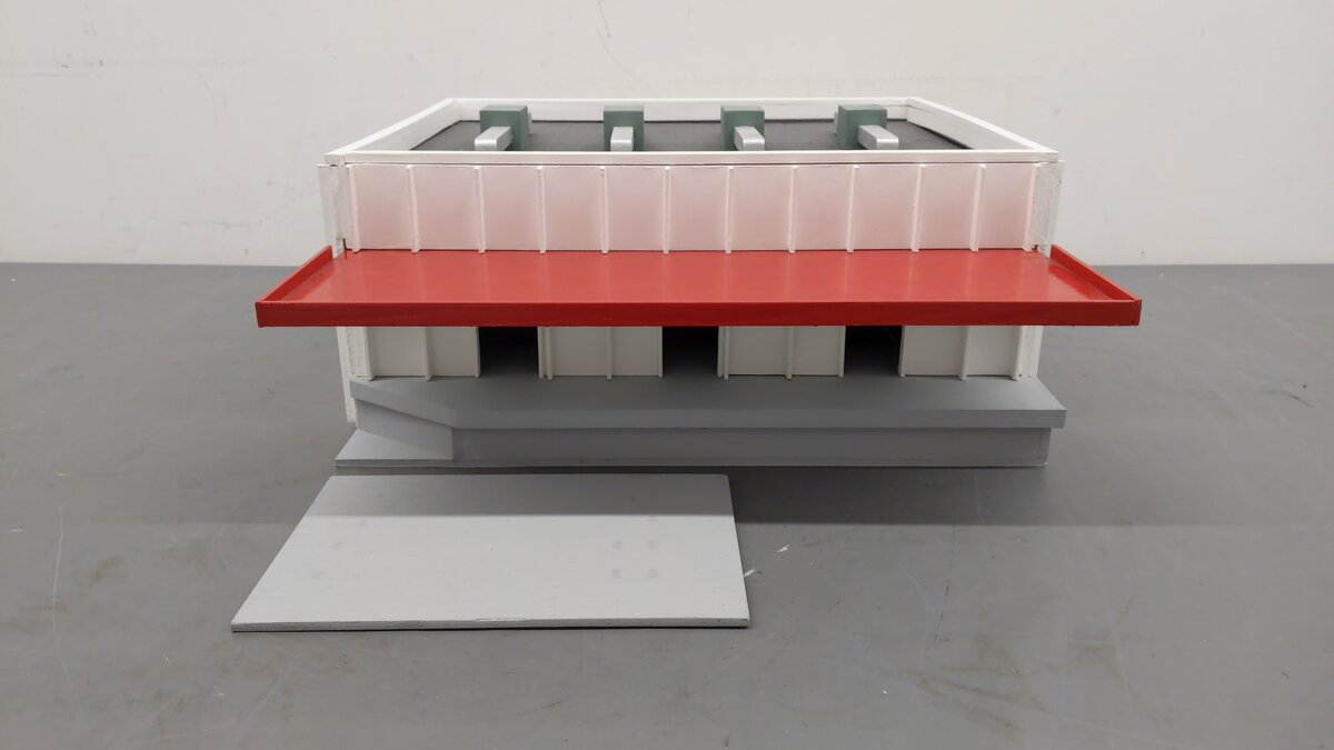 O Gauge Custom Warehouse Building