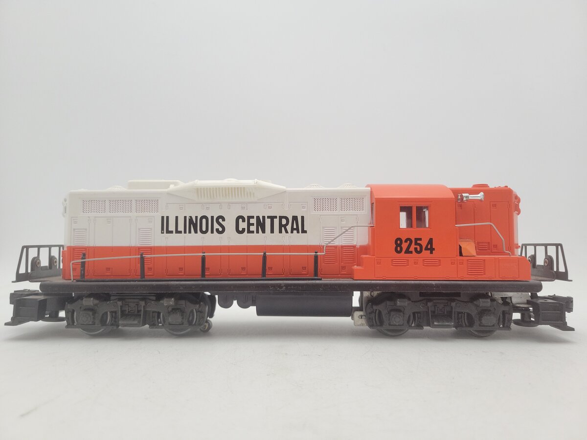 Lionel O Gauge CUSTOM Illinois Central Diesel Locomotive #8254