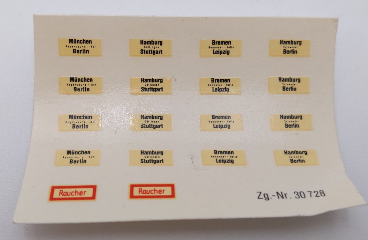 Marklin 4135 HO Scale Nichtroucher 3rd Class Passenger Car EX/Box