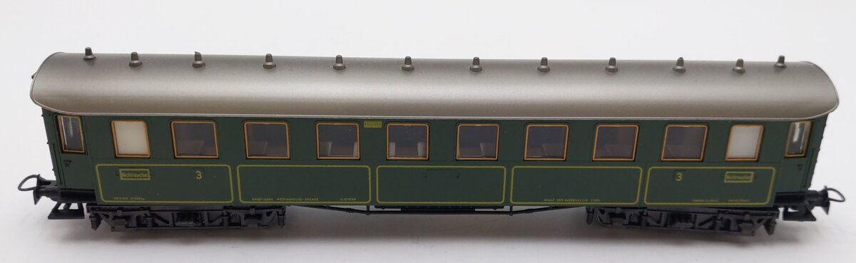 Marklin 4135 HO Scale Nichtroucher 3rd Class Passenger Car EX/Box