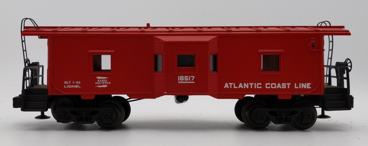 Lionel 6-16517 O Gauge Red Atlantic Coast Line Baywindow Caboose EX/Box