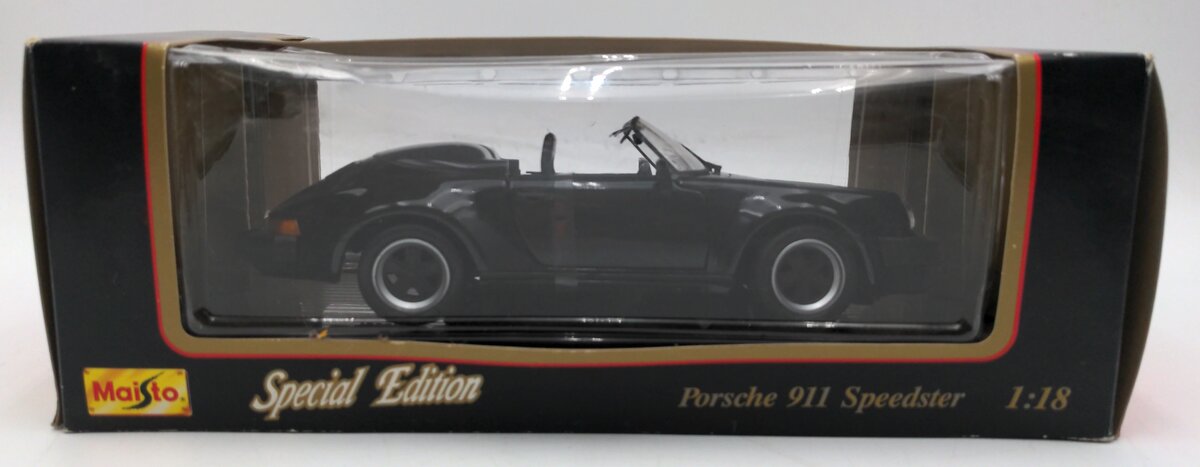 Maisto 31802 1:18 Scale Diecast Porsche 1989 911 Speedster EX/Box