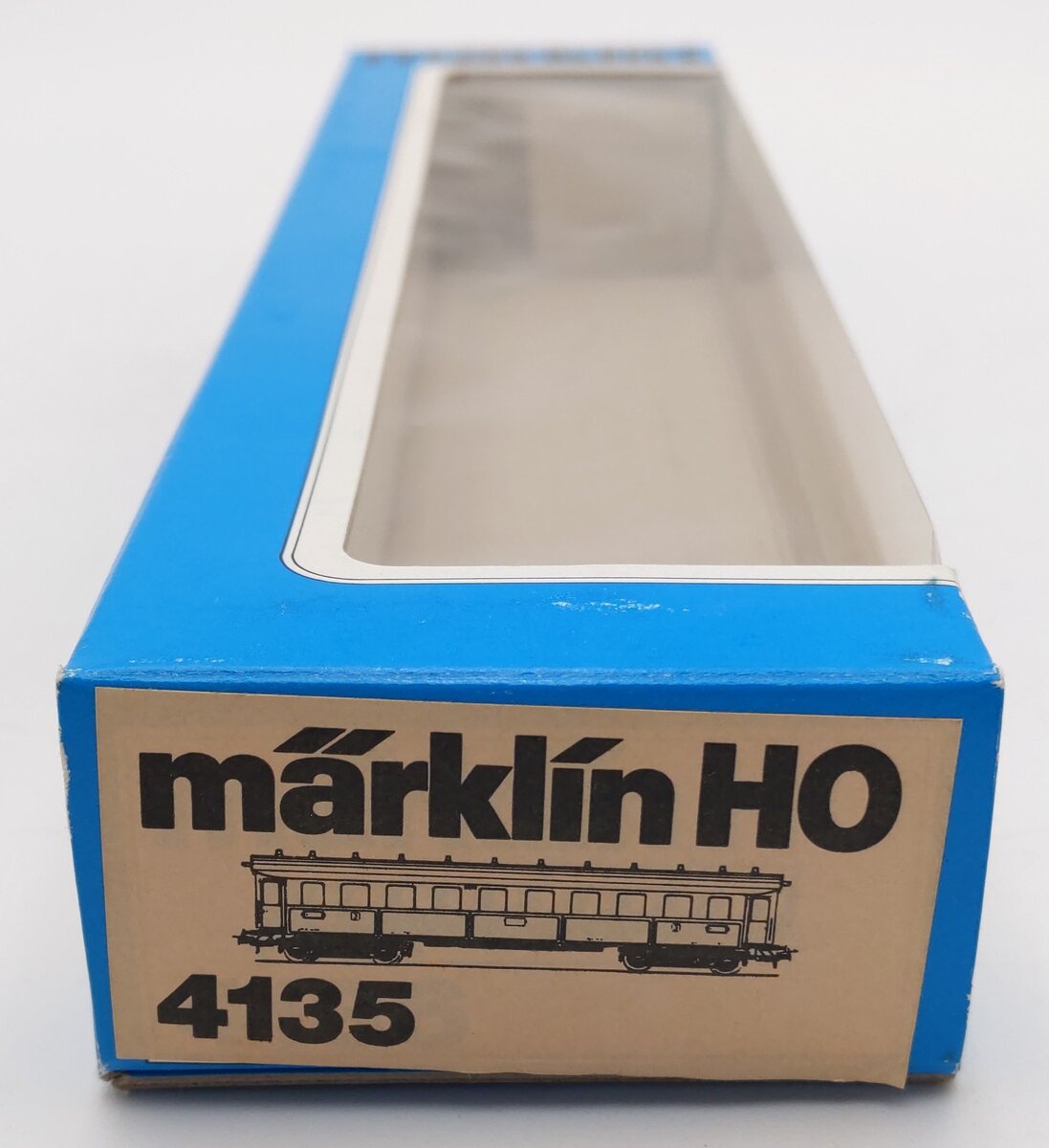 Marklin 4135 HO Scale Nichtroucher 3rd Class Passenger Car EX/Box