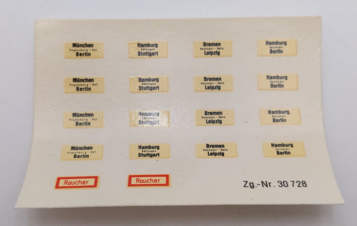Marklin 4135 HO Scale Nichtroucher 3rd Class Passenger Car EX/Box
