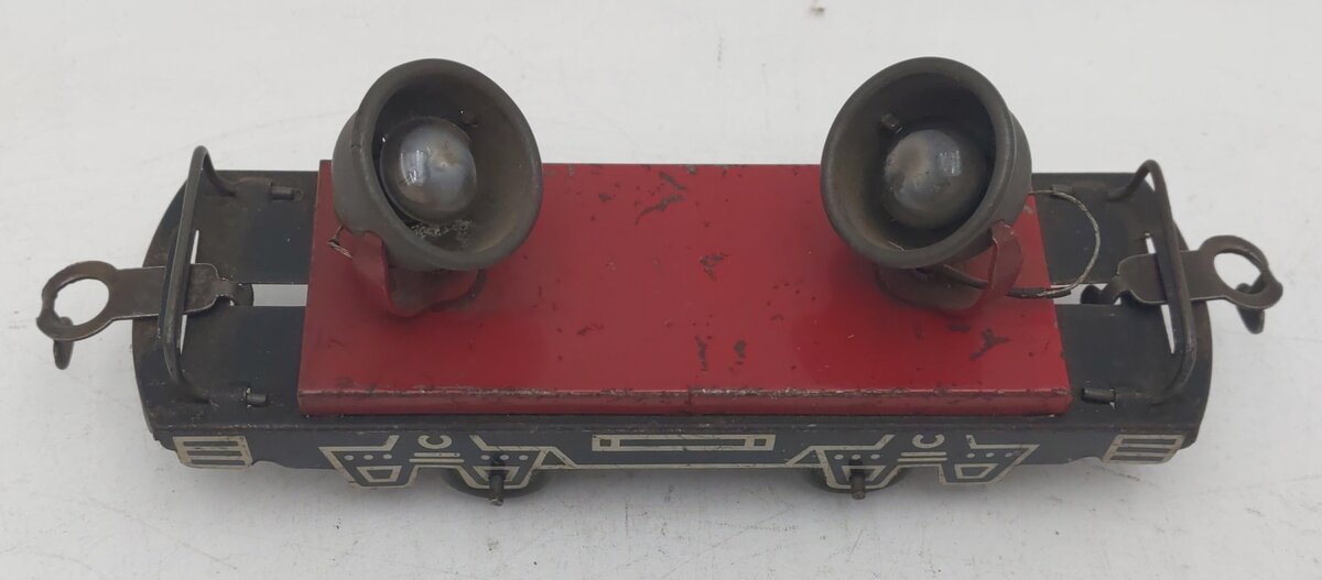 Marx 559 Vintage O Dual Searchlight Car VG