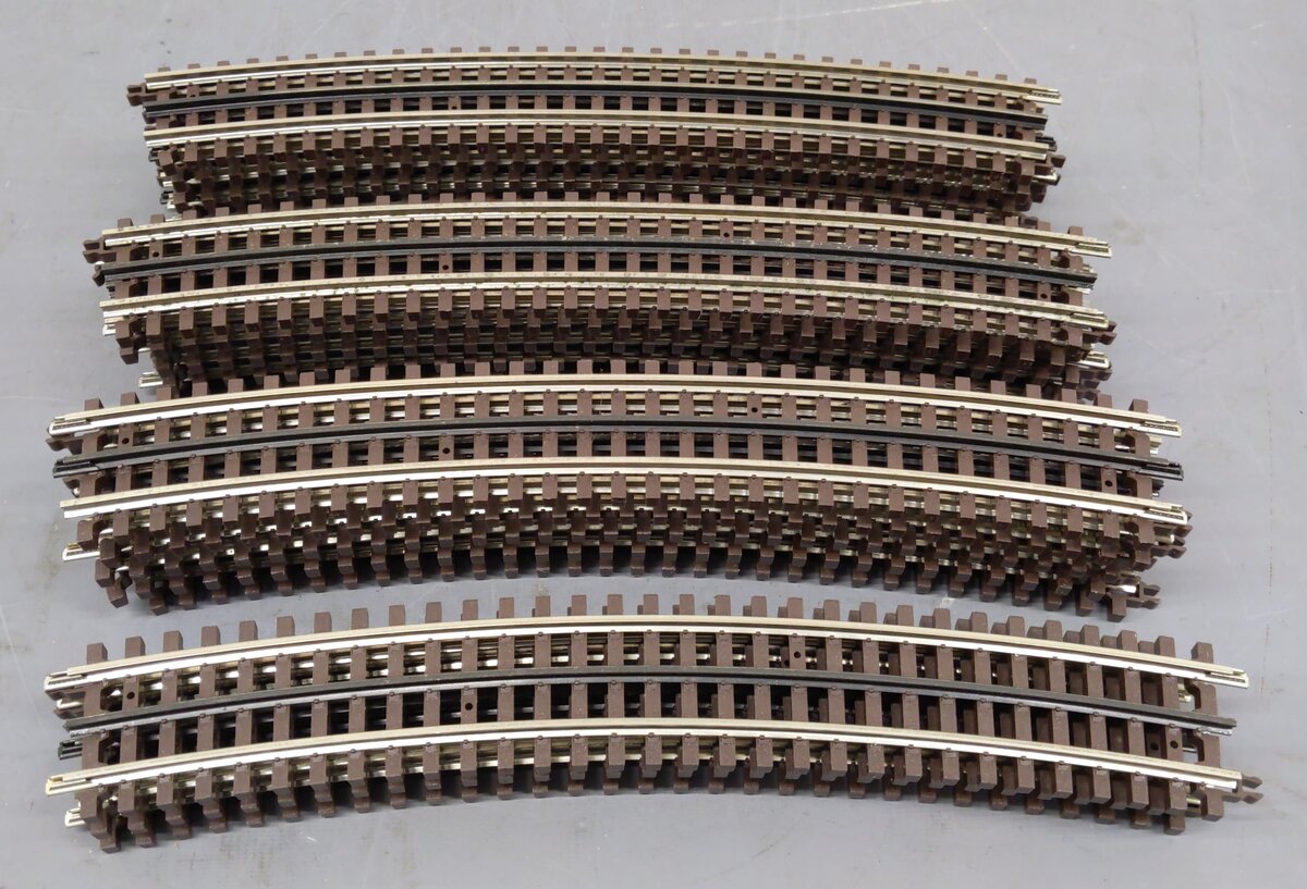 Atlas 6062 O72 Full Curve Track Sections 3-Rail (18) EX