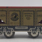 Marx Vintage O Gauge Northern Pacific Coal Hopper #1678 w/ Skeleton Frame VG