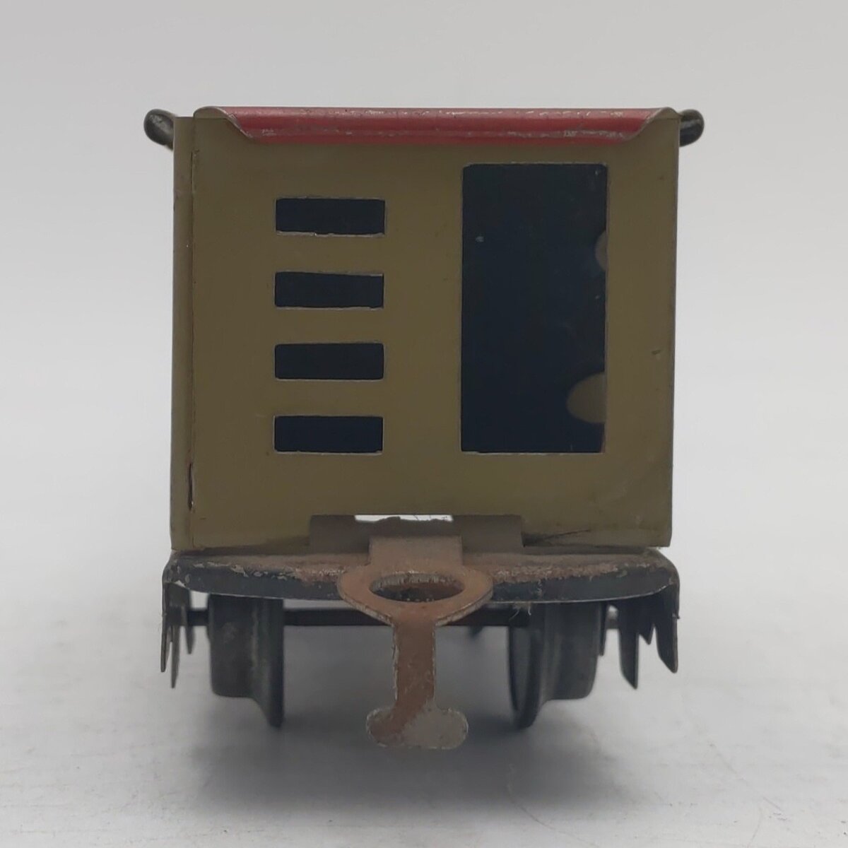 Marx Vintage O Gauge Northern Pacific Coal Hopper #1678 w/ Skeleton Frame VG