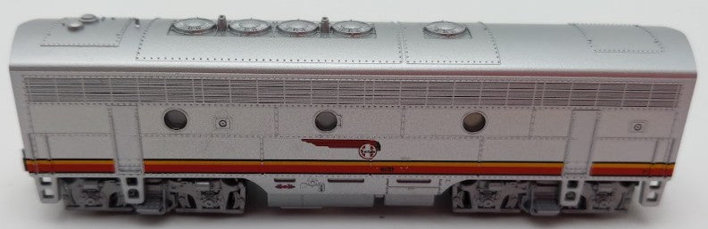 Kato 176-2211 N Santa Fe Warbonnet EMD F7 B-Unit Powered Diesel Locomotive w DCC EX/Box