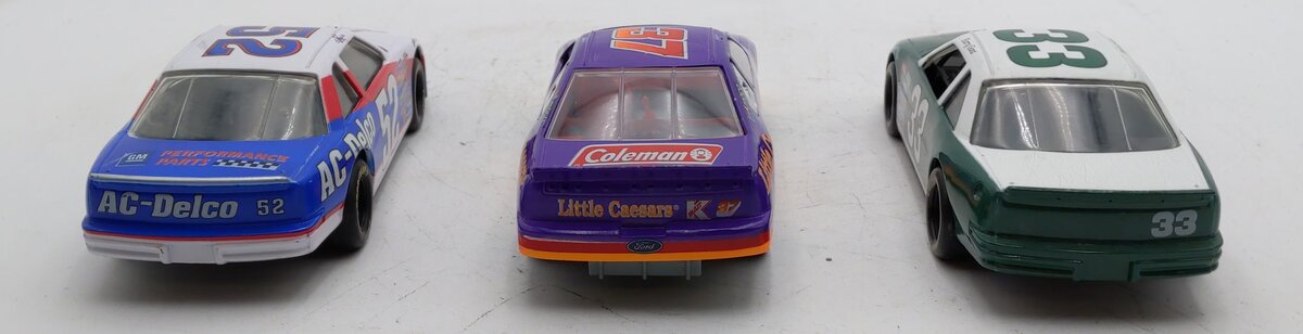 Racing Champions 1:24 Diecast NASCAR Race Cars: #33, #37, #52 [3] VG