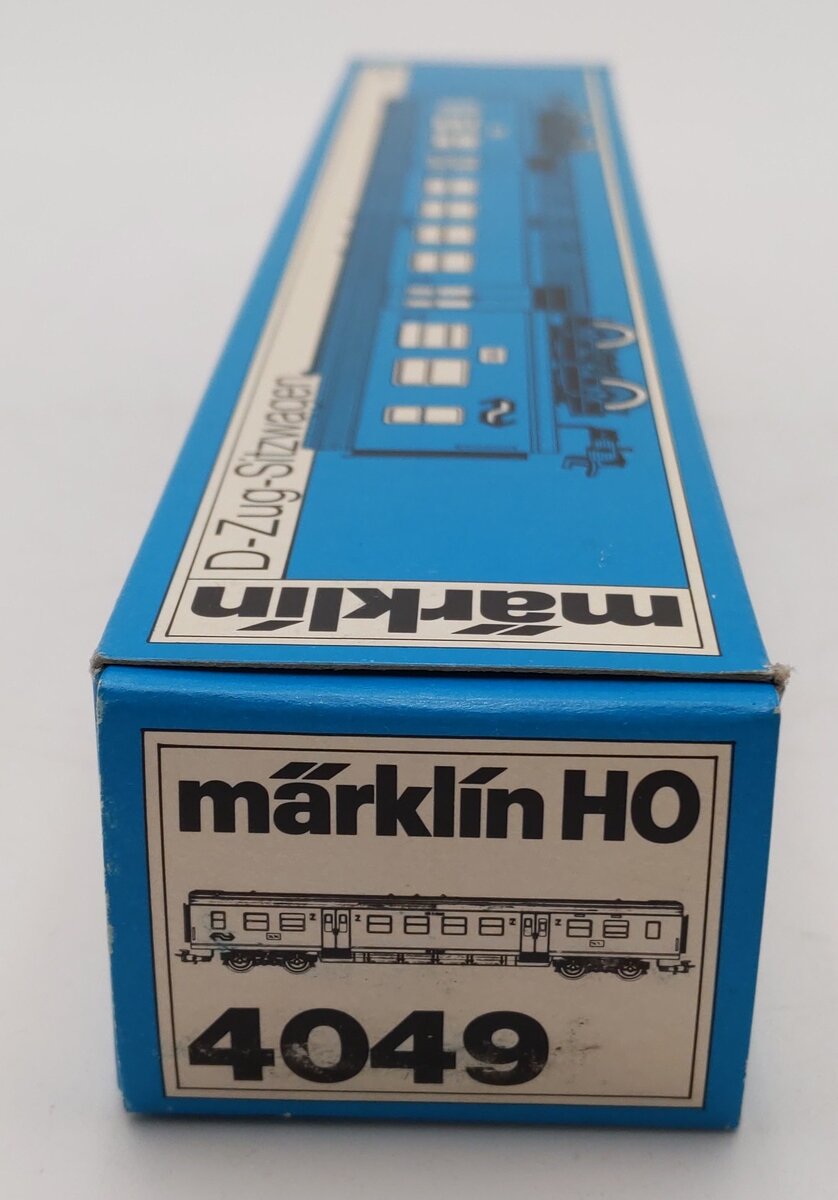 Marklin 4049 HO Scale 2nd Class Express Coach NS B #6692 EX/Box