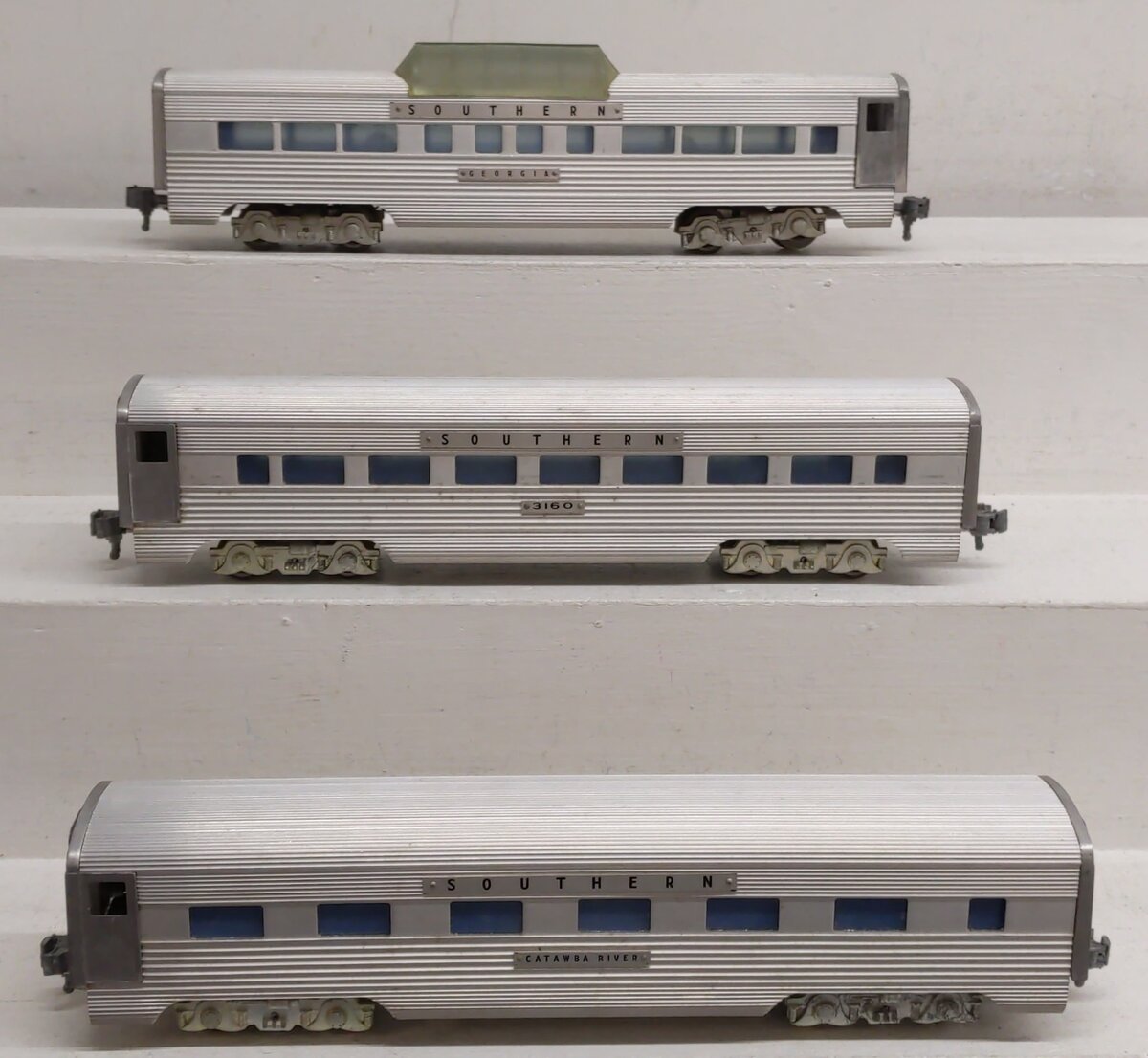 AMT Vintage O Gauge Southern Railway Passenger Cars: 5002, 5004, 5006 [3] EX/Box