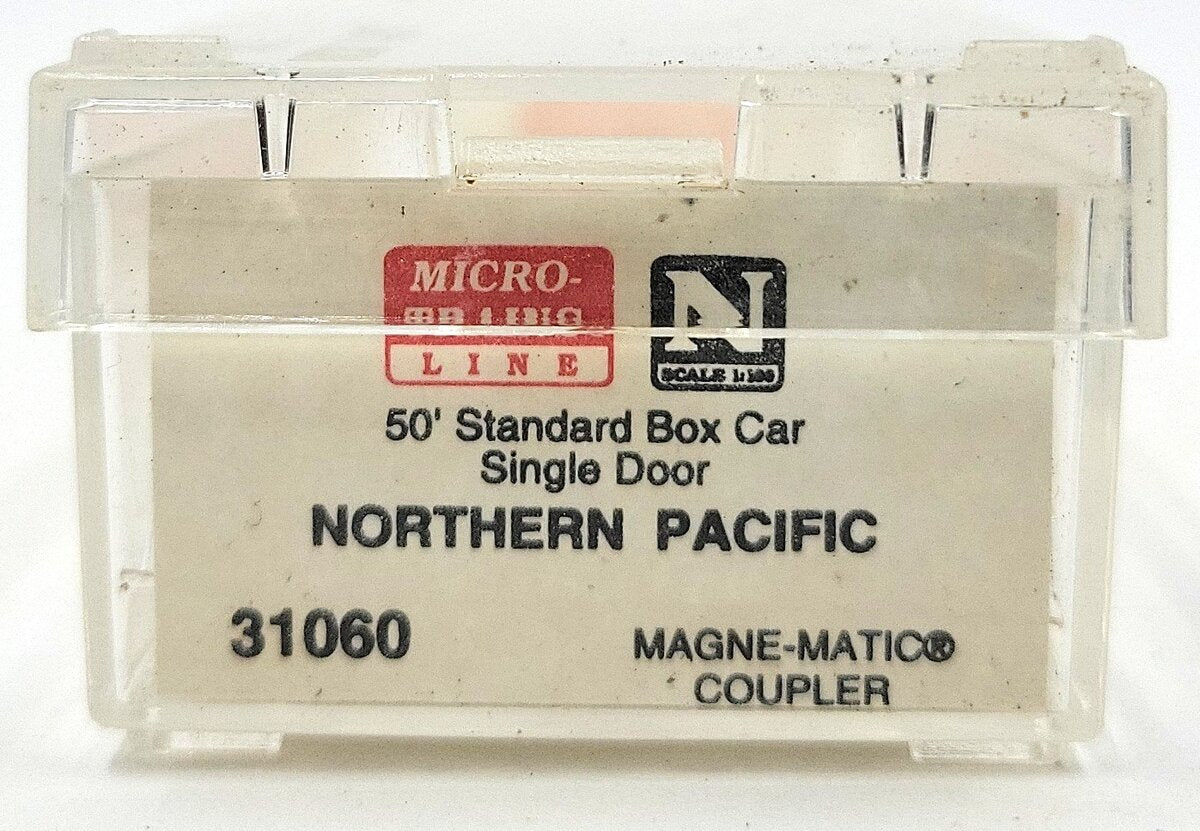 Micro-Trains 03100060 N Scale Northern Pacific 50' Single Door Boxcar #31430 LN/Box
