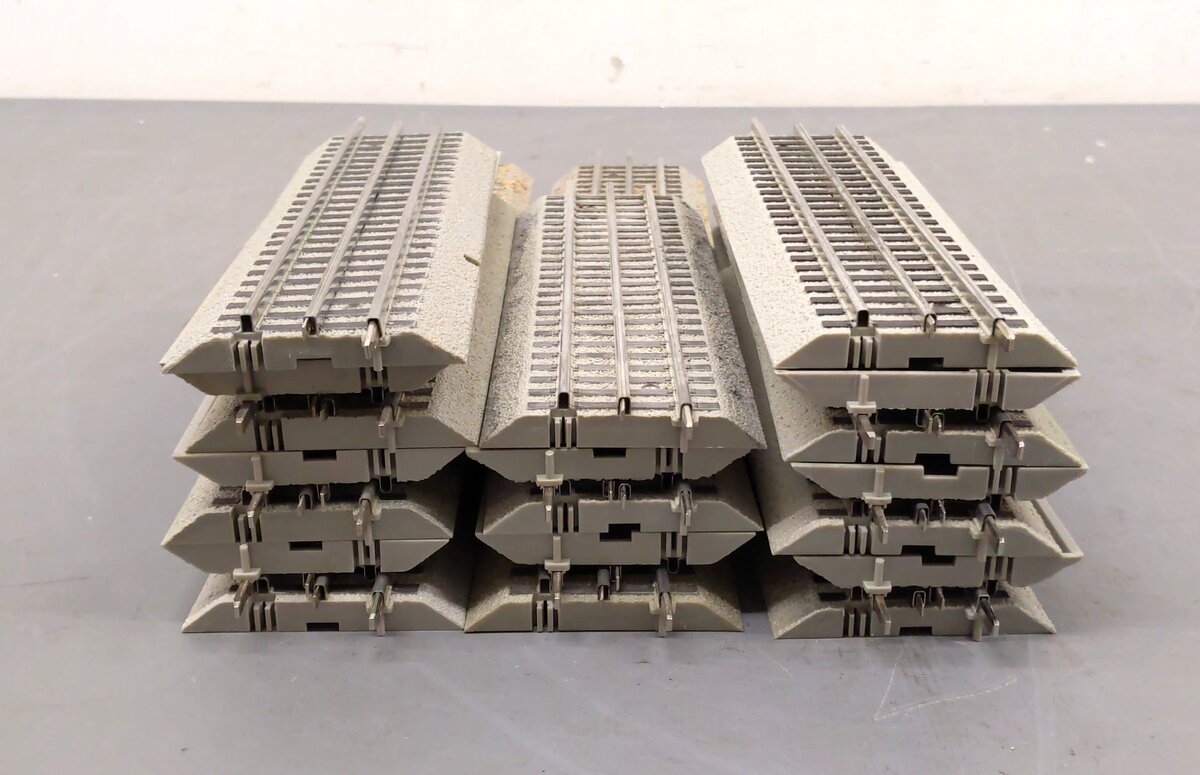 Lionel O Gauge Assorted Track Sections: 6-12014, 6-12025, 6-12024, 6-12026 [28] EX