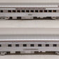 MTH 20-66115 O SF 70' Streamlined Sleeper/Diner Passenger Car Set (2-Rail) LN/Box