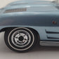 Danbury Mint 2008543000118 1:24 1963 Corvette Convertible in Blue VG/Box