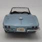 Danbury Mint 2008543000118 1:24 1963 Corvette Convertible in Blue VG/Box