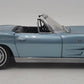 Danbury Mint 2008543000118 1:24 1963 Corvette Convertible in Blue VG/Box