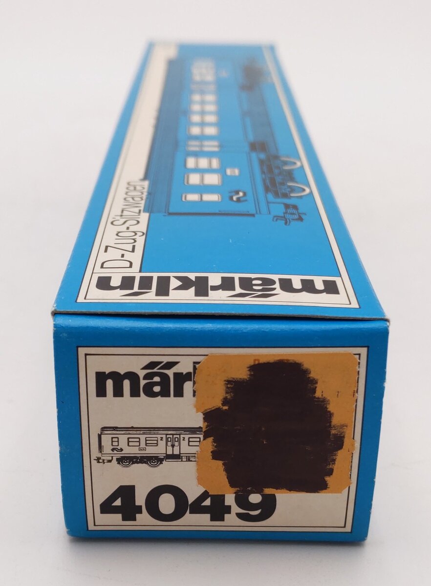 Marklin 4049 HO Scale 2nd Class Express Coach NS B #6692 EX/Box