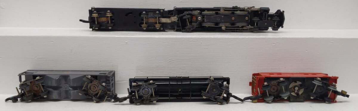 American Flyer 4605 Vintage S Pennsylvania Freight Train Set VG/Box