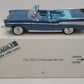Danbury Mint 1:24 1957 Chevrolet Bel Air Convertible (Blue) EX/Box