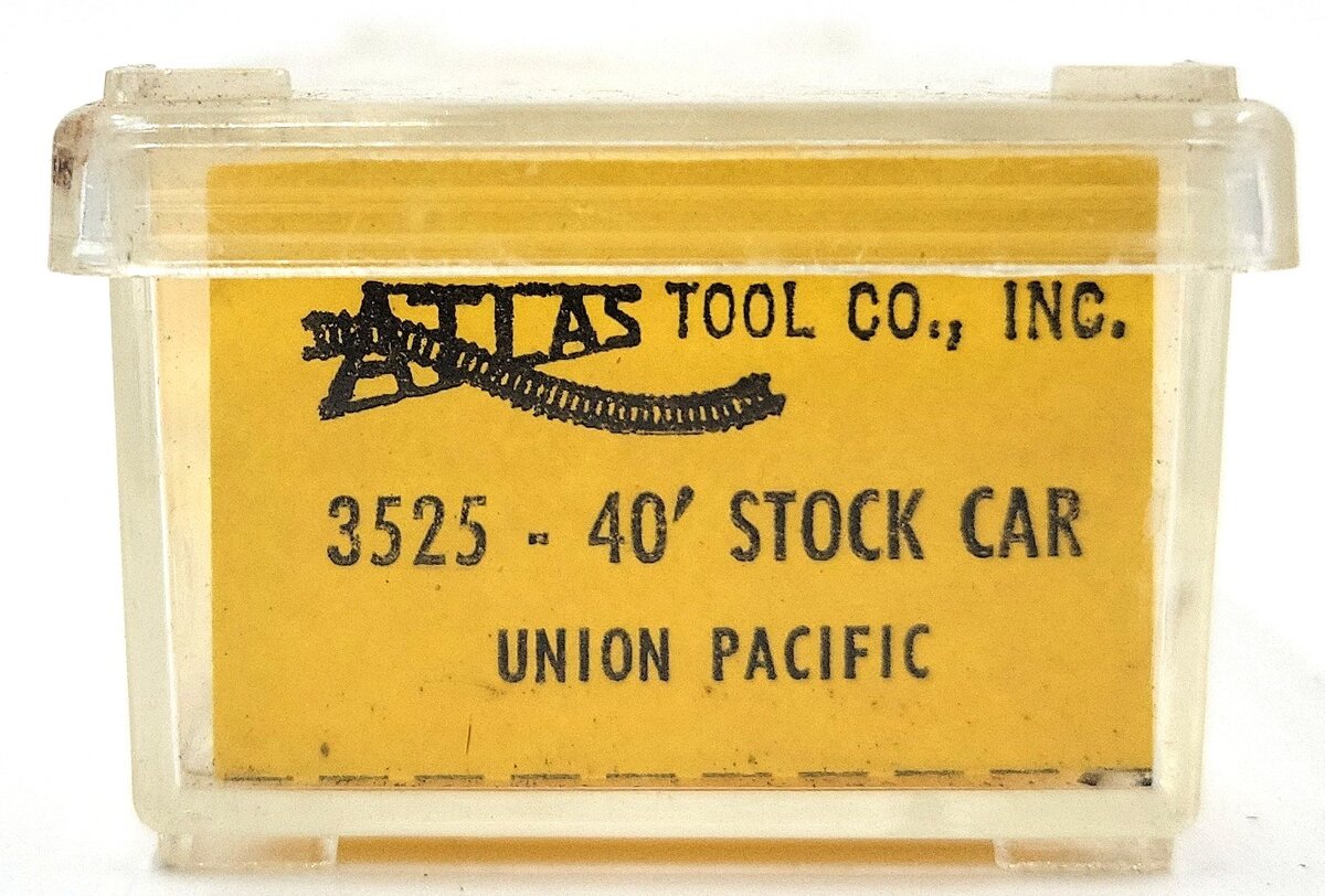 Atlas 3525 N Scale Union Pacific 40' Stock Car #47758 LN/Box