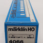 Marklin 4066 HO Scale Passenger Coach of the Swiss Railways #A2561 EX/Box