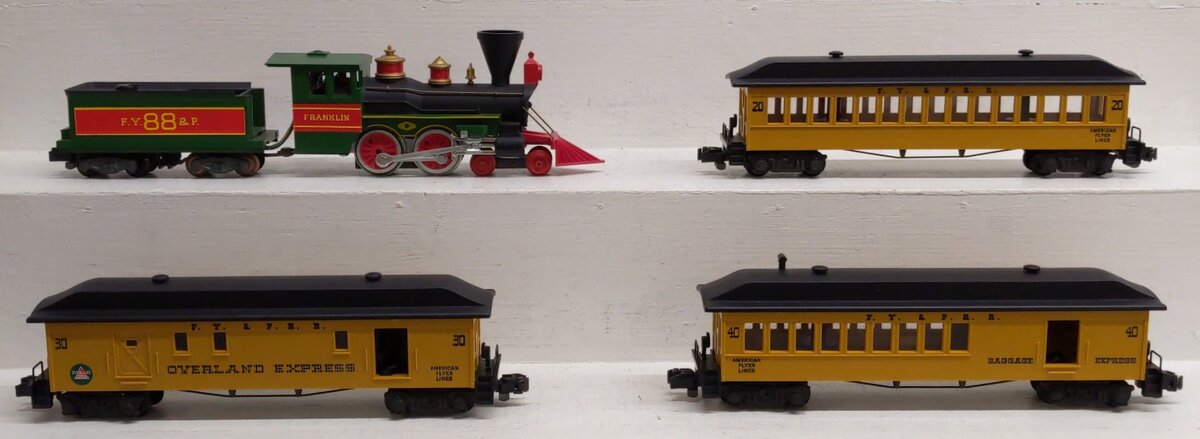 American Flyer 20550 Vintage S Frontiersman Passenger Train Set VG/Box