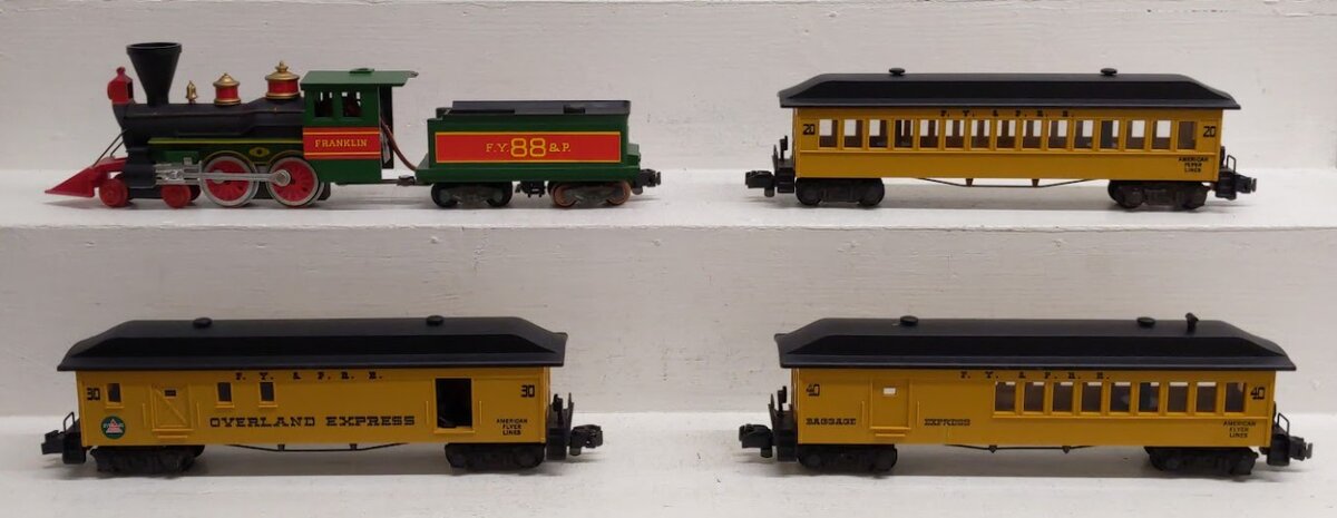 American Flyer 20550 Vintage S Frontiersman Passenger Train Set VG/Box