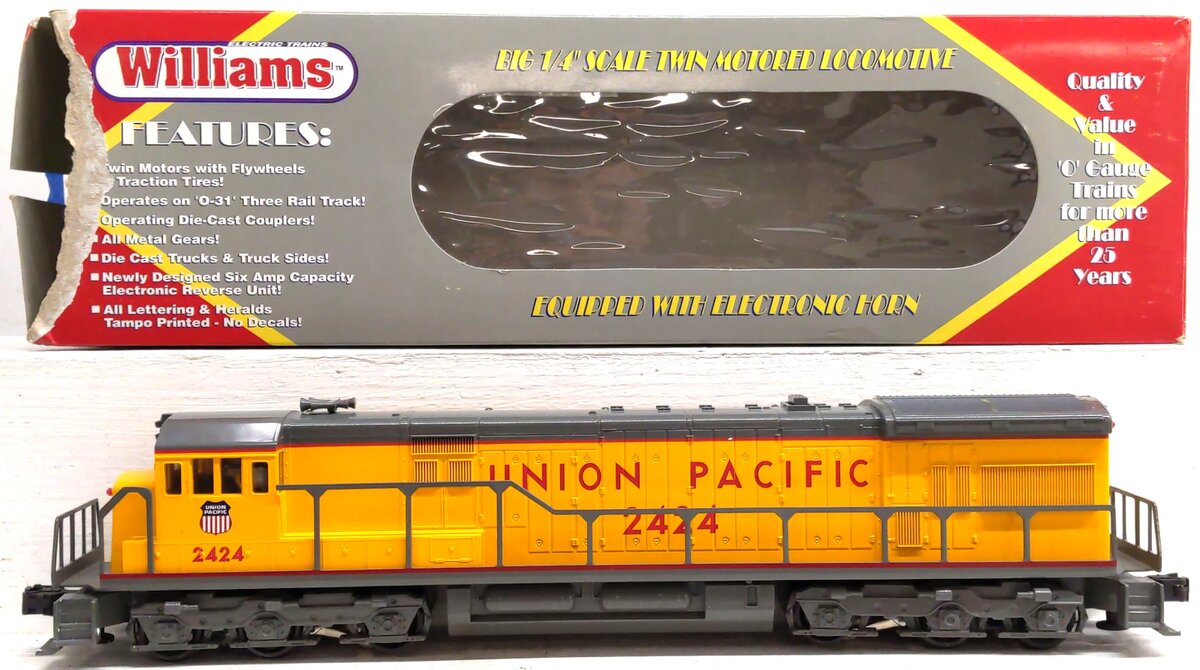 Williams U204H Union Pacific U33C Powered A Unit Diesel Locomotive with Horn LN/Box