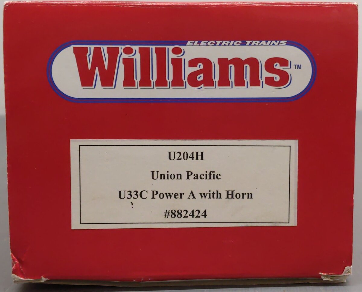 Williams U204H Union Pacific U33C Powered A Unit Diesel Locomotive with Horn LN/Box