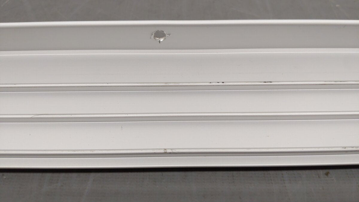 RA-1 Railrax Closeouts O Shelf Section 6-Foot x 2-5/8", Satin-Glenn Snyder Shelf EX
