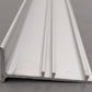 RA-3 Railrax Closeouts HO/S Shelf Section 6-Ft x 2-1/8",Satin-Glenn Snyder Shelf EX
