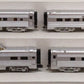MTH 20-65040 O Santa Fe 70' O Gauge Passenger Cars (Set of 4) 2-rail EX/Box