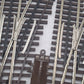 Atlas 6073 O Gauge Nickel Silver O-72 Right Hand Remote Switch Turnout (2) VG