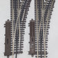 Atlas 6073 O Gauge Nickel Silver O-72 Right Hand Remote Switch Turnout (2) VG