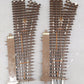 Atlas 6072 O Gauge Nickel Silver O-72 Left Hand Remote Switch Turnout (2) VG
