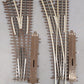 Atlas 6072 O Gauge Nickel Silver O-72 Left Hand Remote Switch Turnout (2) VG