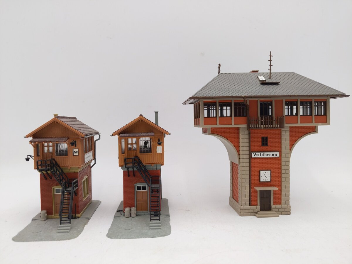 Kibri and Others HO Scale Assorted Buildings [3] EX