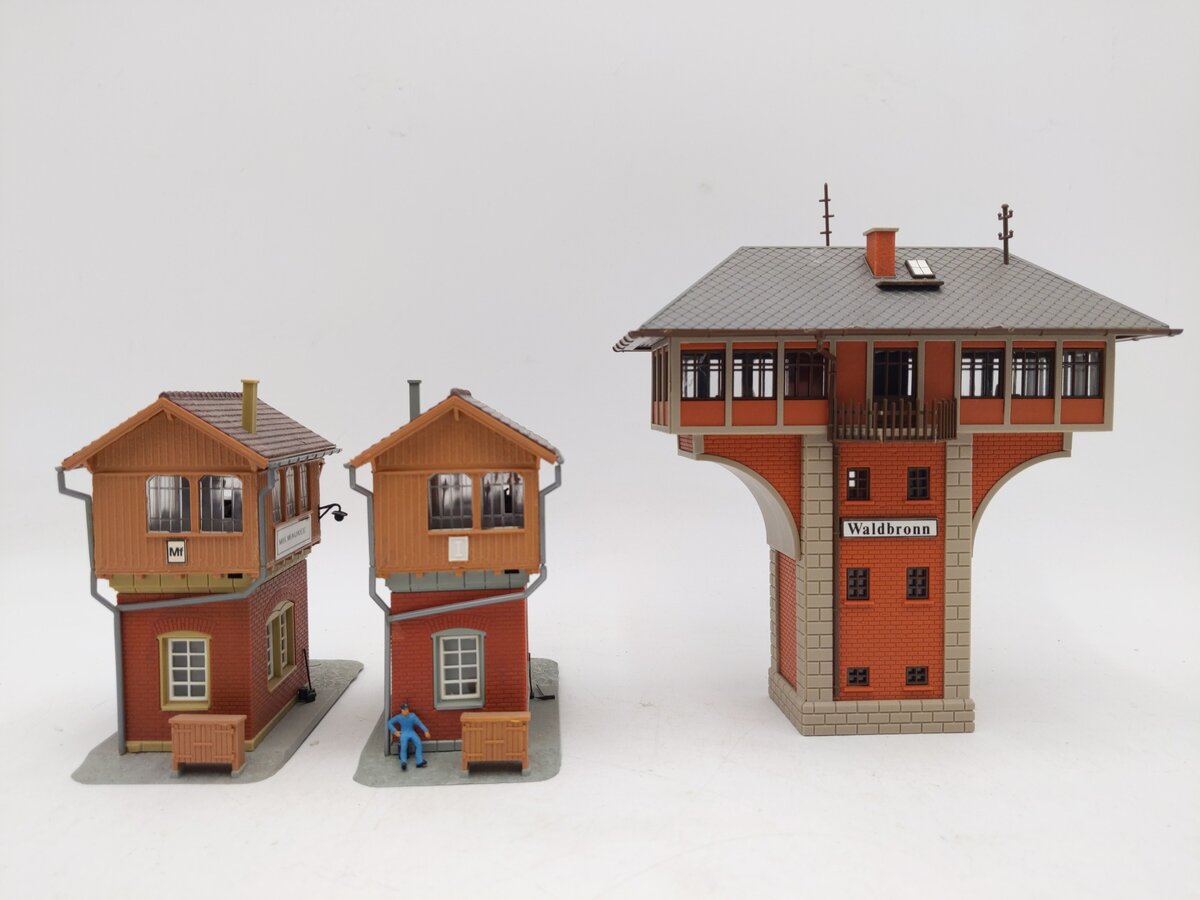 Kibri and Others HO Scale Assorted Buildings [3] EX