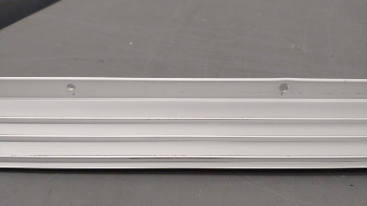 RA-1 Railrax Closeouts O Shelf Section 6-Foot x 2-5/8", Satin-Glenn Snyder Shelf EX