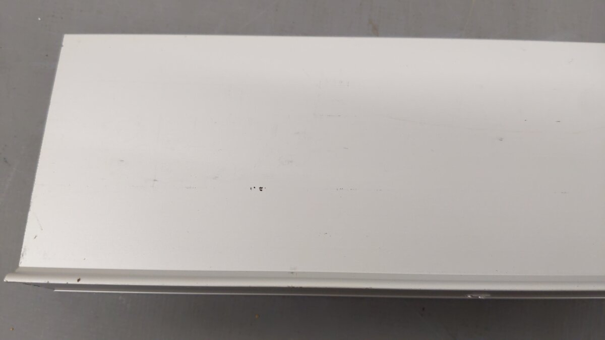 RA-1 Railrax Closeouts O Shelf Section 6-Foot x 2-5/8", Satin-Glenn Snyder Shelf EX